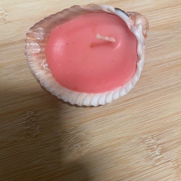 Other - Pink Shell Candle